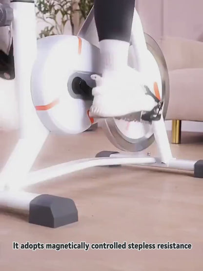 Home Fitness Magnetic Control Silent Exercise Bike – No Battery Required