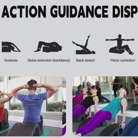Core workout using Pilates Arc at home