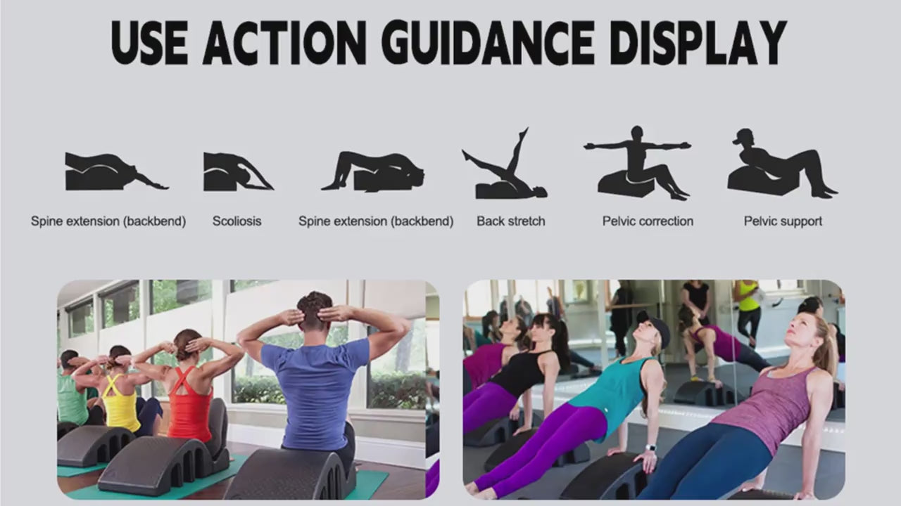 Core workout using Pilates Arc at home