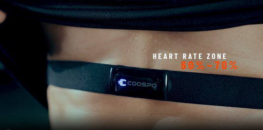 COOSPO H9Z rechargeable heart rate monitor chest strap with Bluetooth 5.0 and ANT+ for fitness tracking