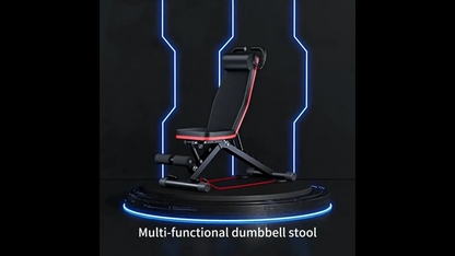 Adjustable home gym bench with 500kg capacity