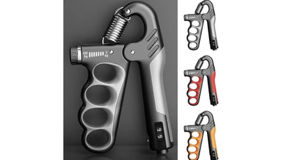 Adjustable grip trainer 5–150kg for hand and forearm strength