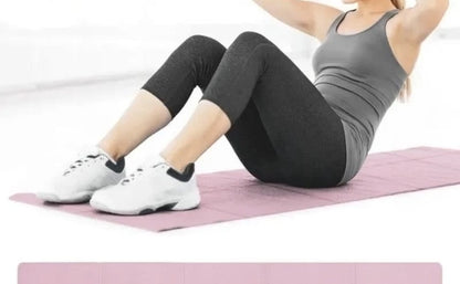 4mm Anti-Slip Yoga Mat – Lightweight & Durable