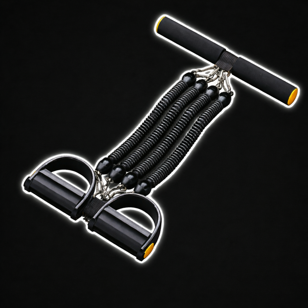 Resistance pedal puller designed for upper body strength training, helping improve arm, shoulder, and chest muscles with adjustable resistance.