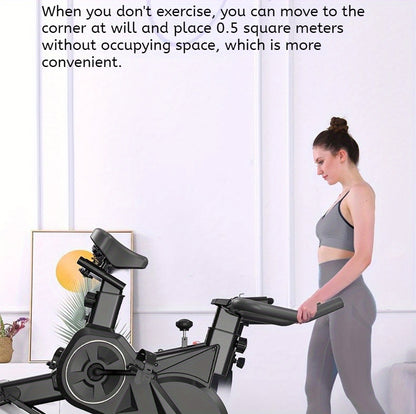 Smooth and Quiet Ride Magnetic Exercise Bike