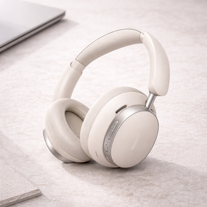 UGREEN wireless headphones in white for premium audio