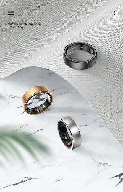 Smart ring with a modern design and comfortable wear 