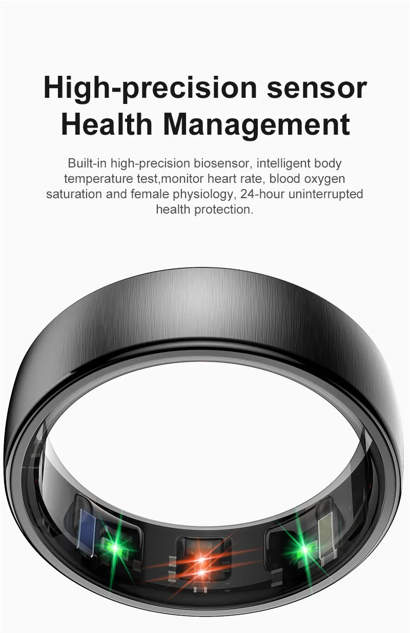 Smart ring with high precision health managment sensor