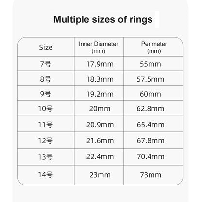 Smart ring with multiple sizes 
