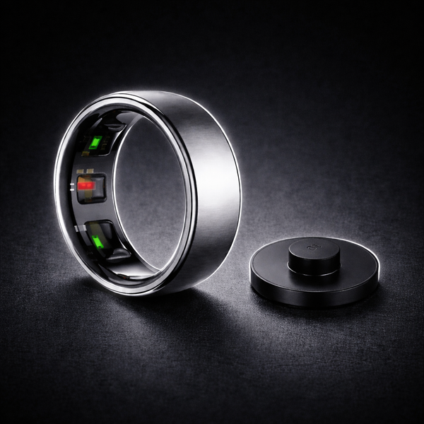 Uhoofit R10 smart ring for tracking sleep, heart rate, and daily wellness, offering continuous health monitoring in a lightweight wearable design for fitness insights, activity tracking, and overall health management.