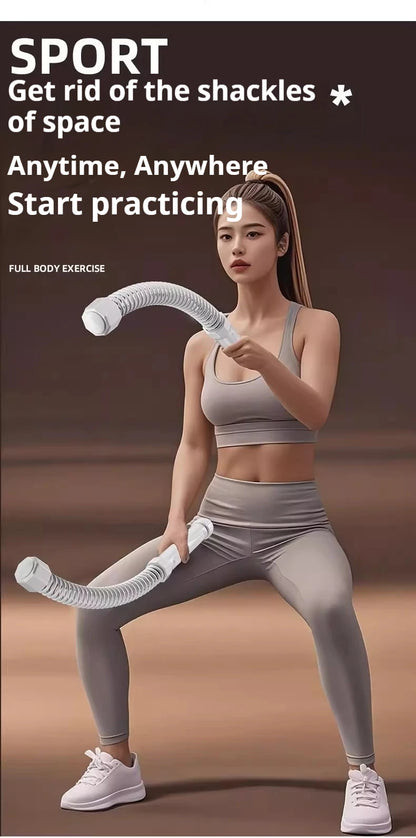 Unisex cordless battle ropes for men and women full-body workouts