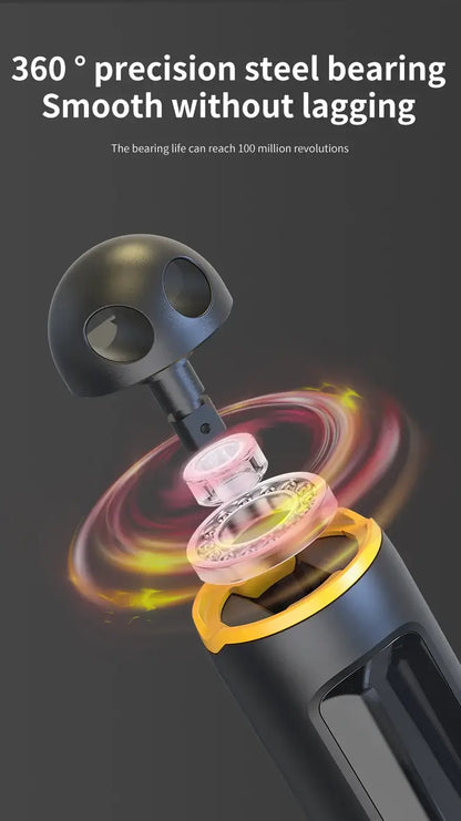 Digital jumping rope with precision steel bearing