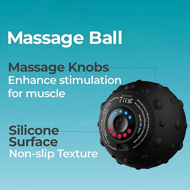 Details of a vibrant massage ball