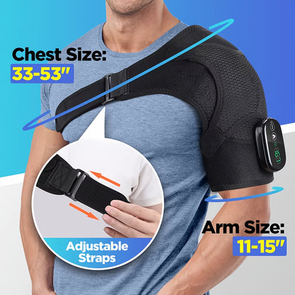 Model demonstrating adjustable strap for perfect fit