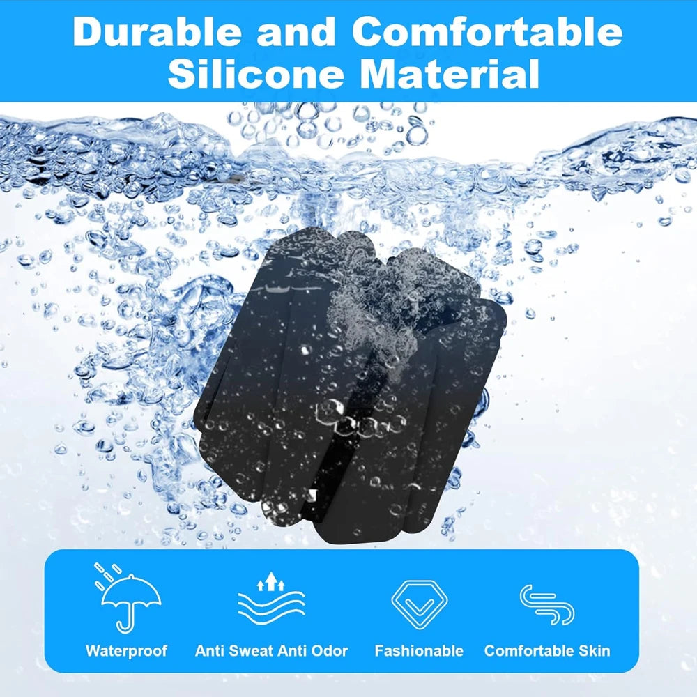 Using waterproof wrist and ankle weights in water exercise