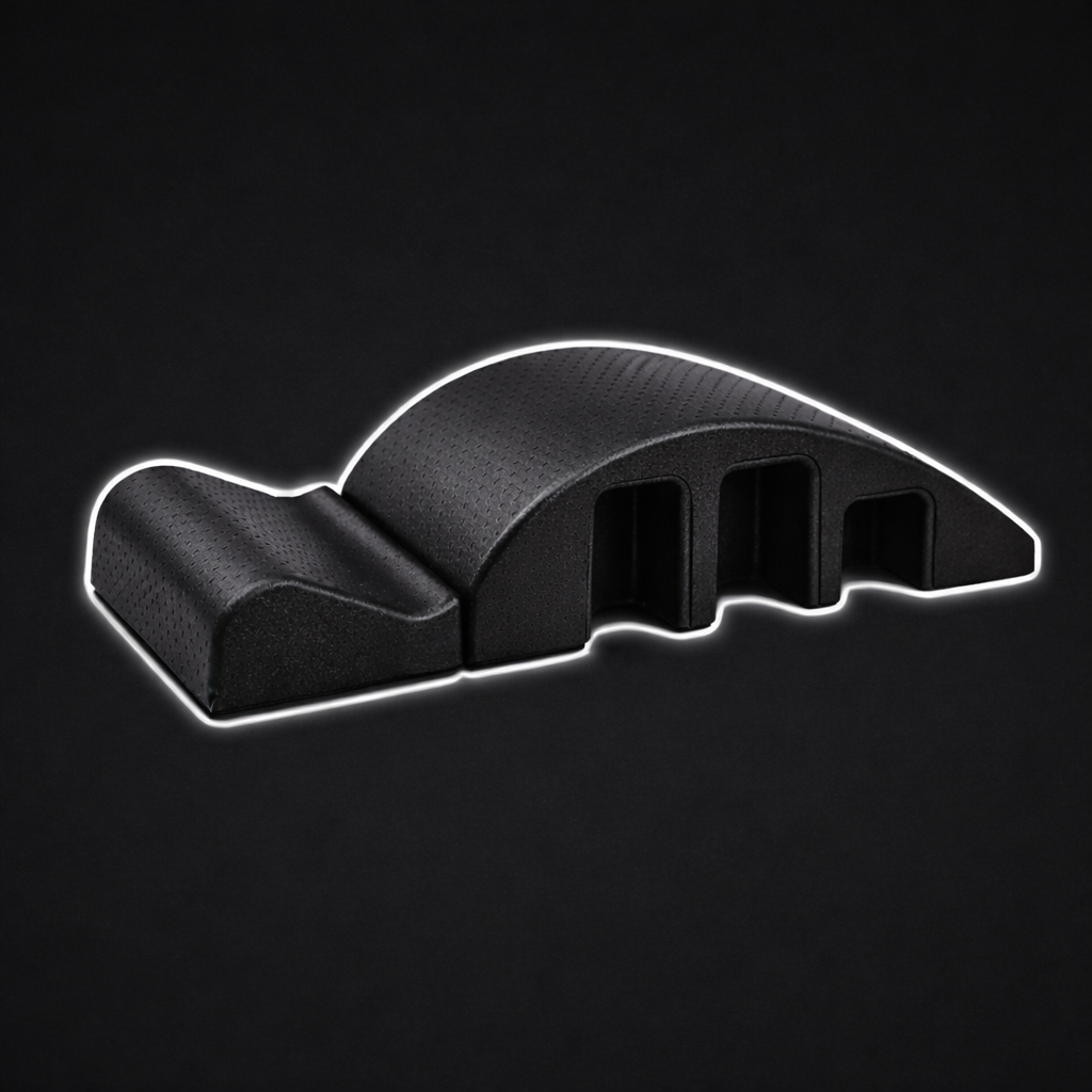 Yoga Pilates arc fitness trainer for core strength, flexibility, and body toning, designed for portable home gym workouts.