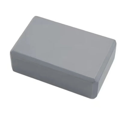 Grey yoga block 